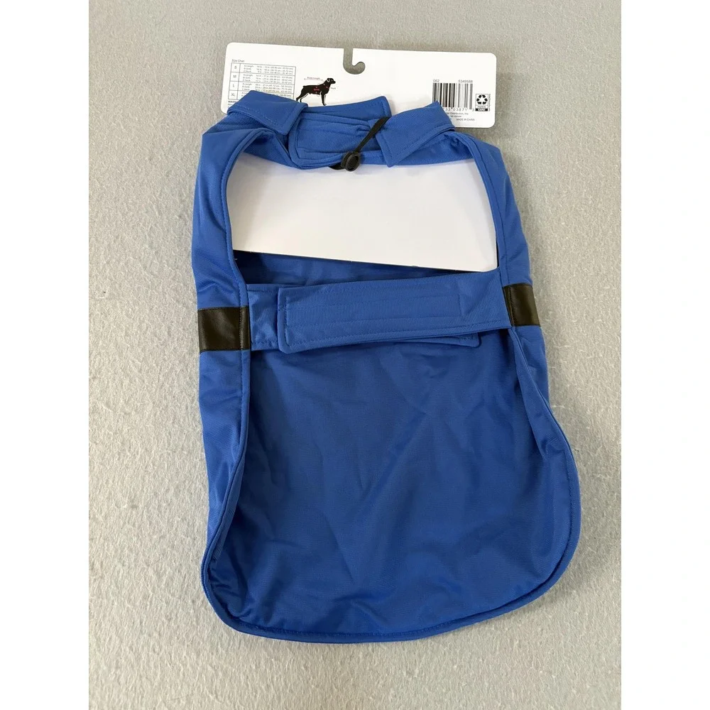 Meijer‎ Pet Costume Dog Police Officer Outfit Large Blue with Pouch Halloween